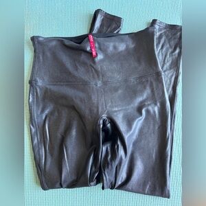 XL SPANX Metallic Gray Leggings